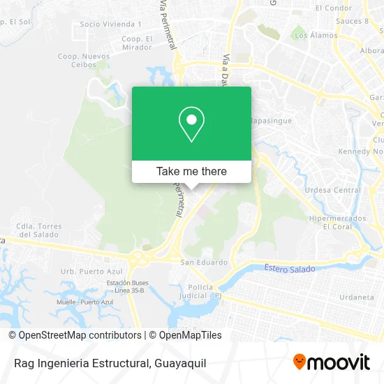 Rag Ingenieria Estructural map