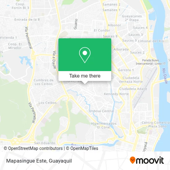Mapasingue Este map