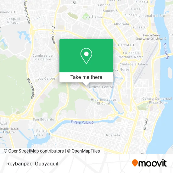 Reybanpac map