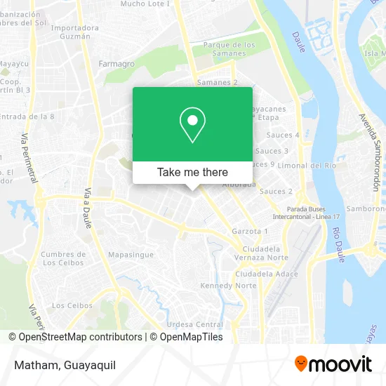 Matham map