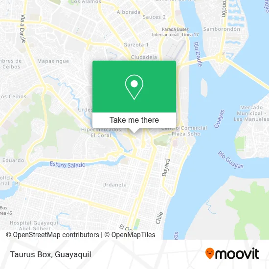 Taurus Box map