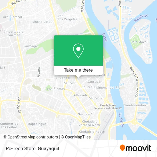 Pc-Tech Store map