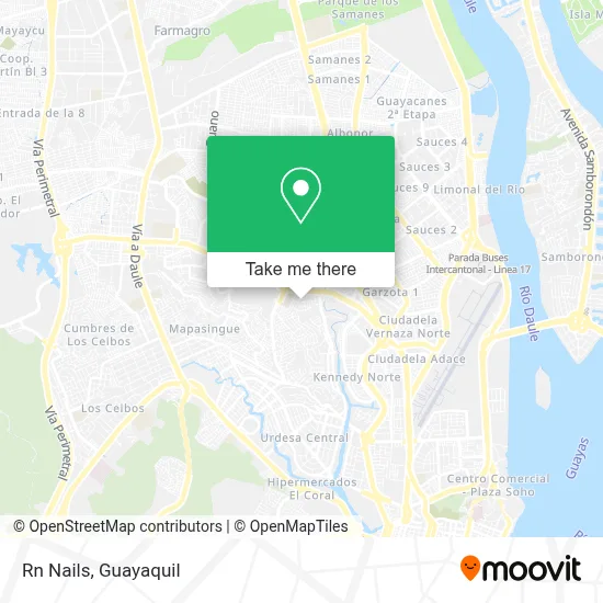 Rn Nails map