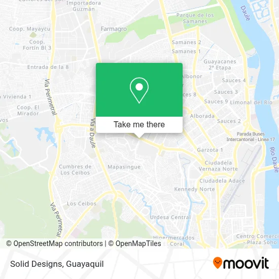 Solid Designs map