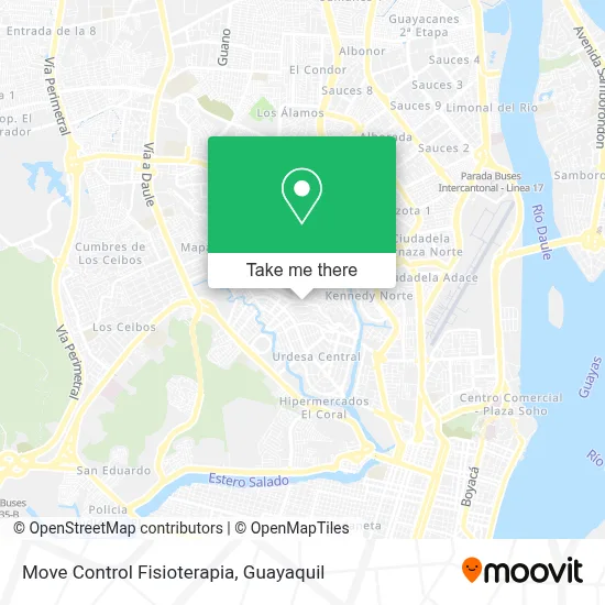 Move Control Fisioterapia map