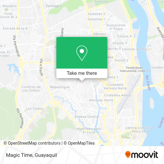 Magic Time map