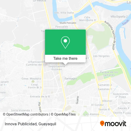 Innova Publicidad map