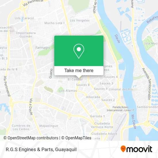 R.G.S Engines & Parts map