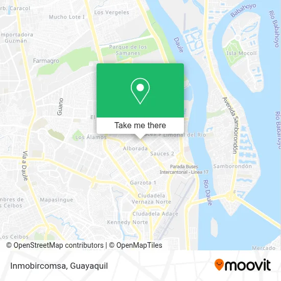 Inmobircomsa map