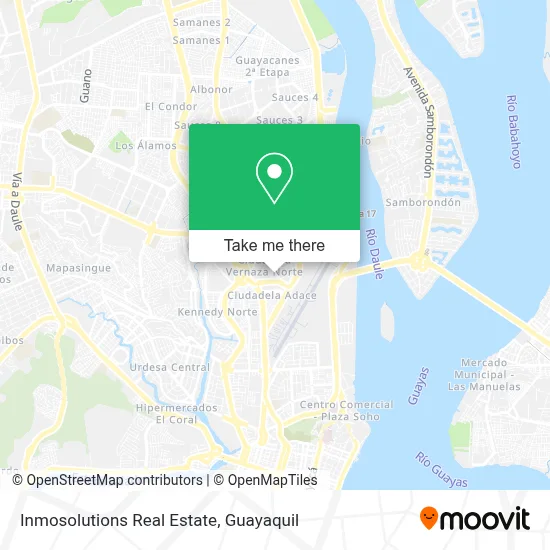Inmosolutions Real Estate map