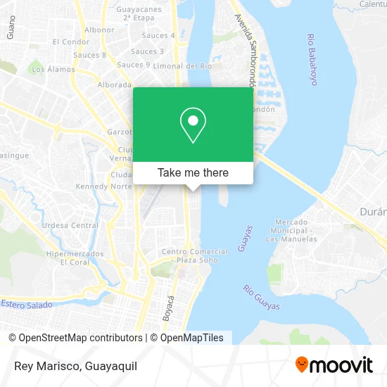 Rey Marisco map