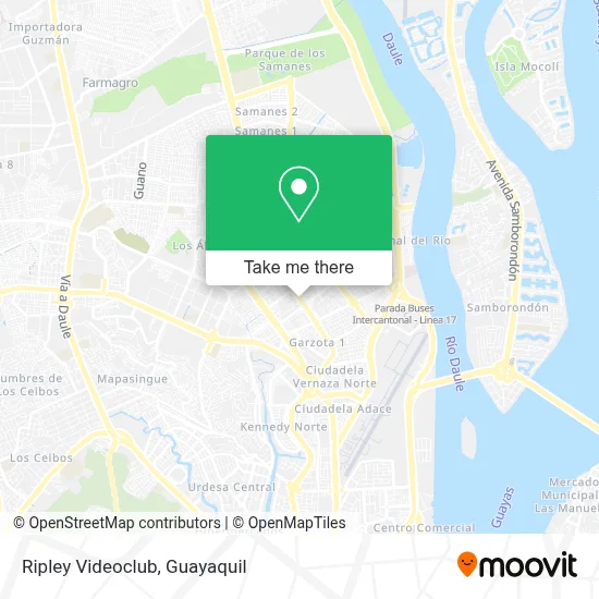 Ripley Videoclub map