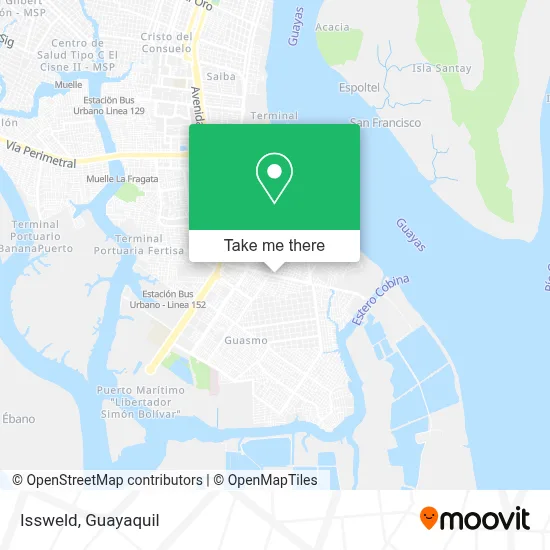 Issweld map