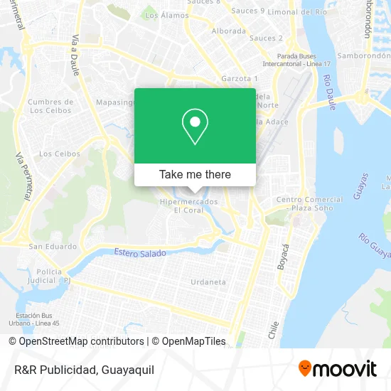 R&R Publicidad map