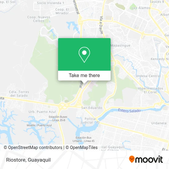 Riostore map