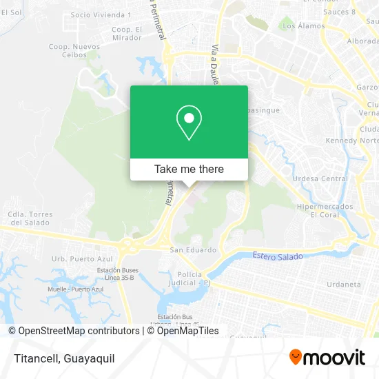 Titancell map