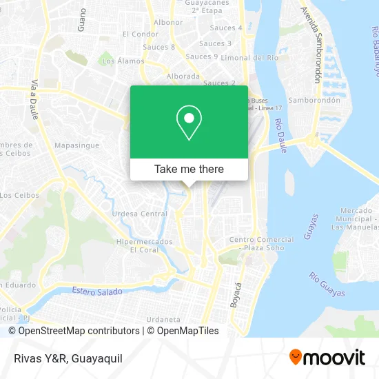 Rivas Y&R map