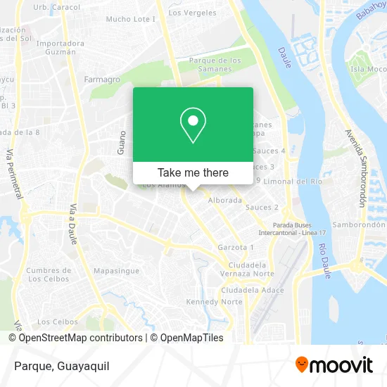 Parque map