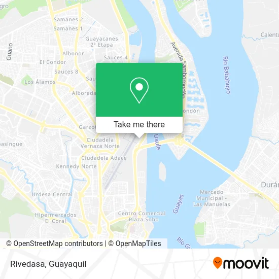Rivedasa map