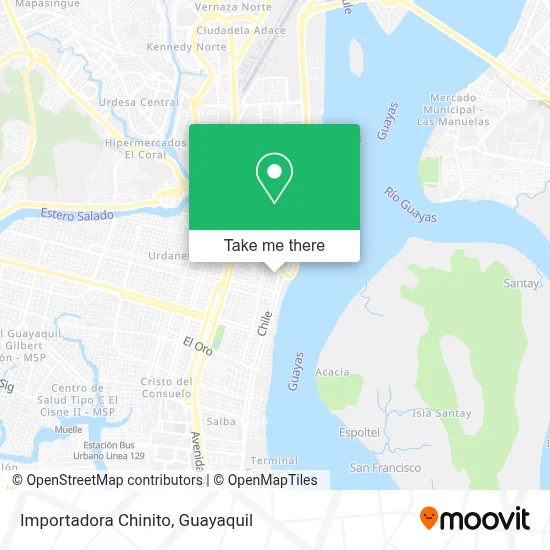 Importadora Chinito map