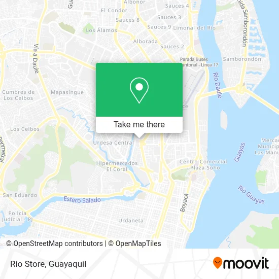 Rio Store map