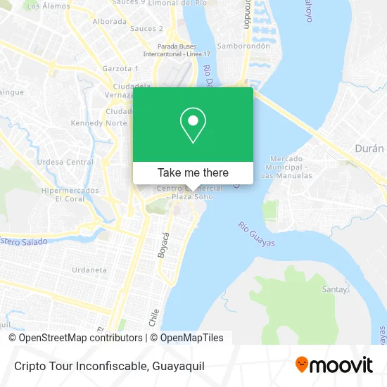 Cripto Tour Inconfiscable map