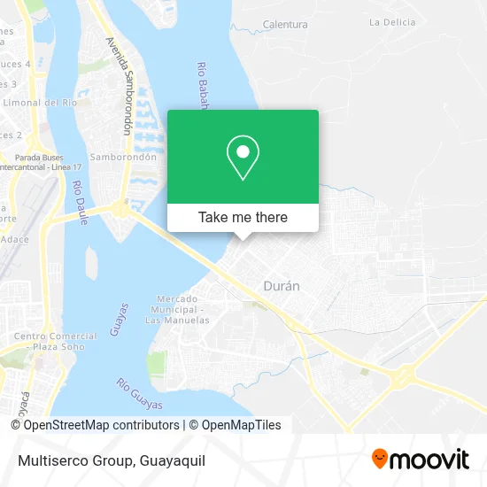 Multiserco Group map