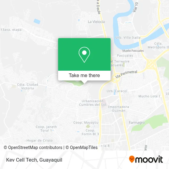 Kev Cell Tech map
