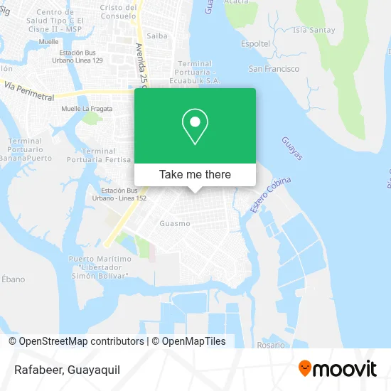 Rafabeer map