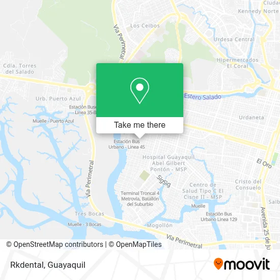 Rkdental map