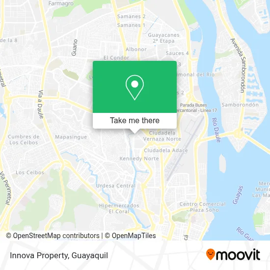 Innova Property map