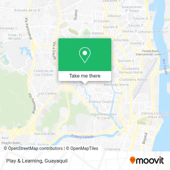 Play & Learning map