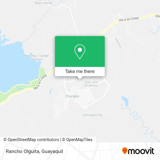 Rancho Olguita map