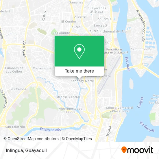 Inlingua map