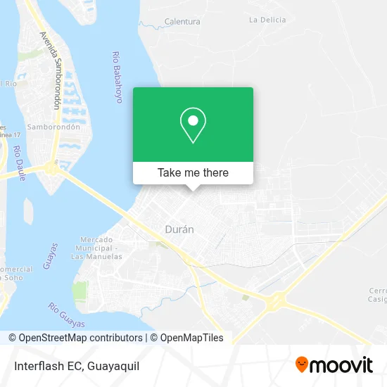Interflash EC map