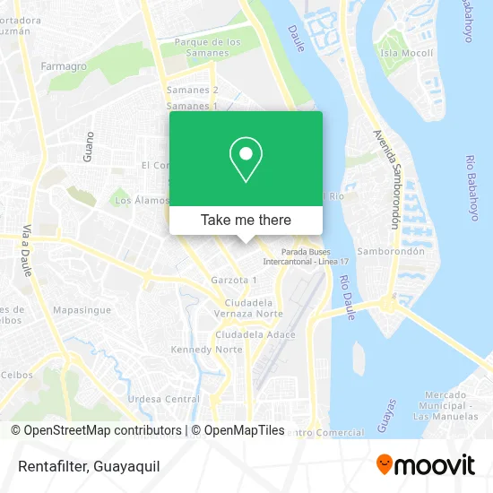 Rentafilter map