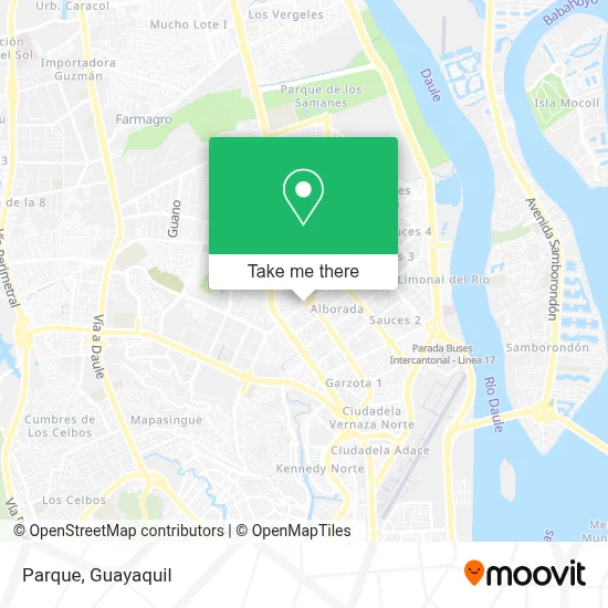 Parque map
