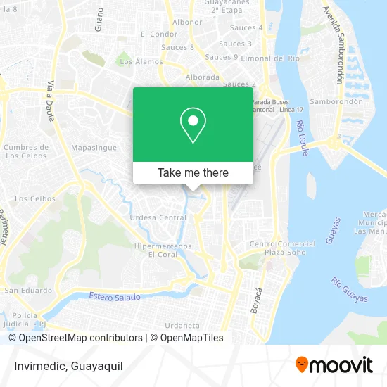 Invimedic map