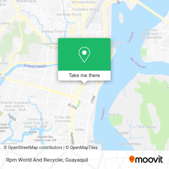 Rpm World And Recycler map
