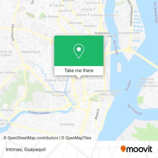 Intimas map
