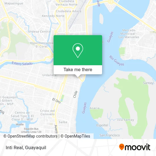 Inti Real map