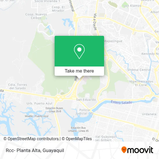 Rcc- Planta Alta map
