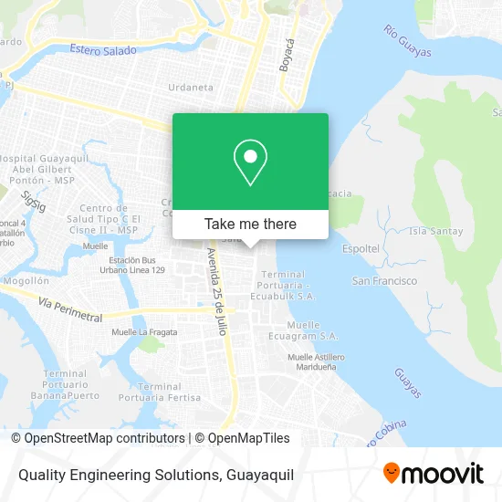 Quality Engineering Solutions map