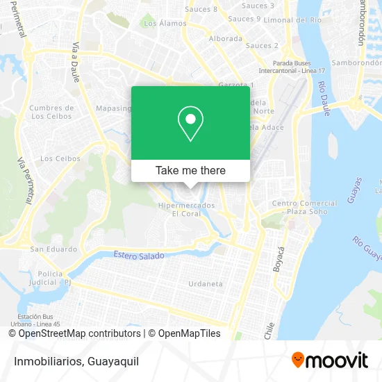 Inmobiliarios map