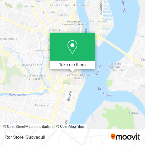 Rar Store map