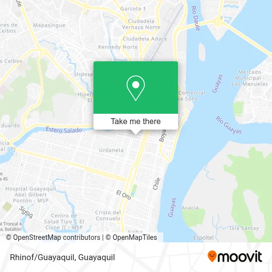 Rhinof/Guayaquil map