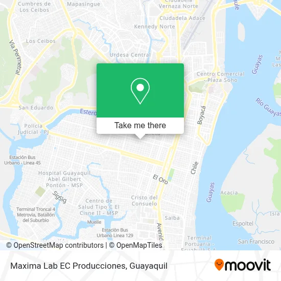 Maxima Lab EC Producciones map
