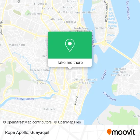 Ropa Apollo map