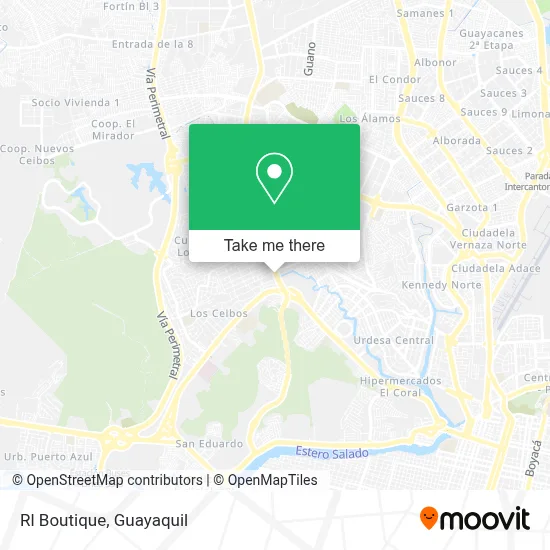Rl Boutique map