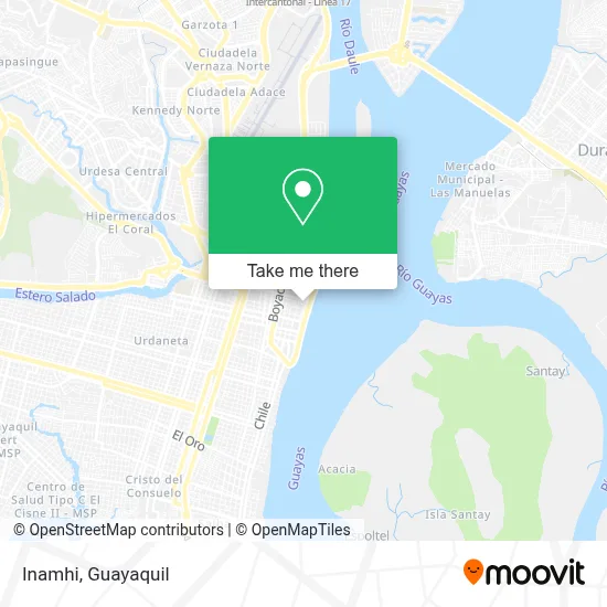 Inamhi map